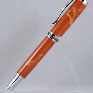 Peachy Orangy with Sandy Tan Marble