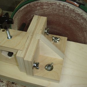 Blank sanding jig