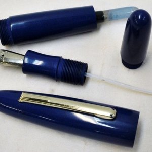 Custom Blue Ebonite Bulb Filler