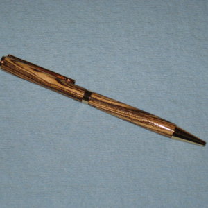 My first Bocote Slimline Pen - Tool Marks