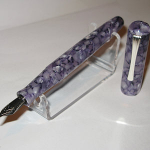 Purple Pebble - Pen No 6-uncapped