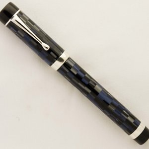Custom Blue Mosaic with Sterling Silver Accents