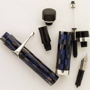 Custom Blue Mosaic with Sterling Silver Accents