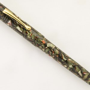 Custom Serpentine Cebloplast Fountain Pen