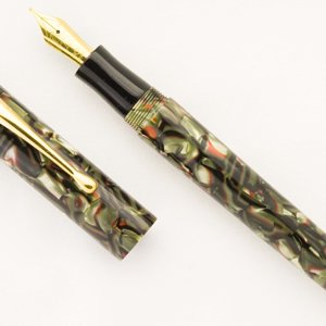 Custom Serpentine Cebloplast Fountain Pen