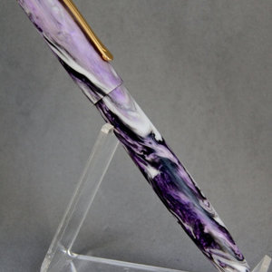 Kitless FP in Purple Swirl Alumilite