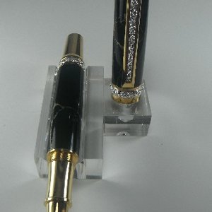 Canadiana (Ultra Cambridge) Rollerball in Black Tru-Stone