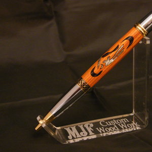laser inlay motor cycle pen
