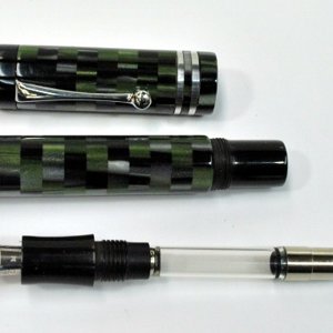 Olive Green Mosaic Custom FP