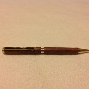 My first pen - rosewood with 24kt kit