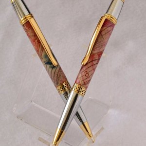 60's Airmail Stamp Pens