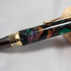 Abalone Phoenix Pen