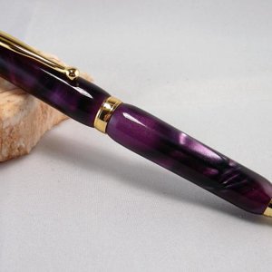 Violet Wave Soft Stylus Comfort Pen