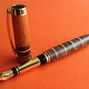 Mahogany & Maple Classic Fountain Pen