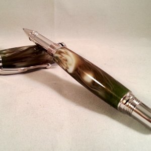Artisan Retro Rollerball with Brooks Blank