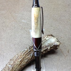 Cocobola Antler & Aluminum