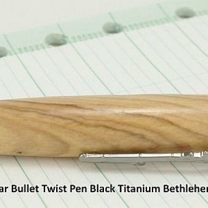 Civil War in Gun Metal and Bethlehem Olivewood