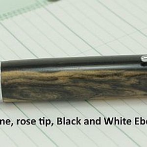 Bolt Action Chrome and B&W Ebony