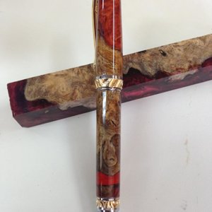 Homemade Red Melee Burl Ultra Cigar