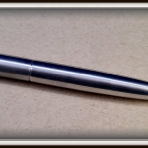 aluminum rollerball closed end pen