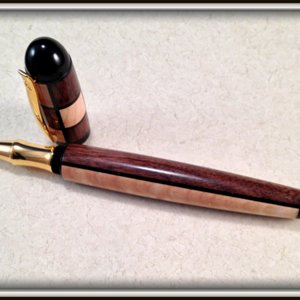 simple segmented closed end pen
