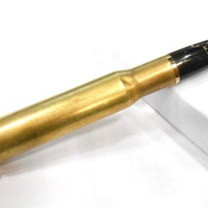 50 Cal in Black with Gold matrix tru-stone.