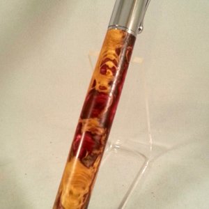 Ruby Zen Cactus Pen