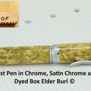 Box Elder Burl Cigar