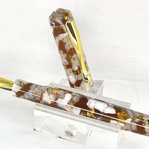 Venetian Gold Fountain Pen - med