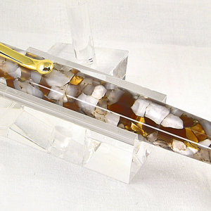 Venetian Gold Fountain Pen - Lg - capped