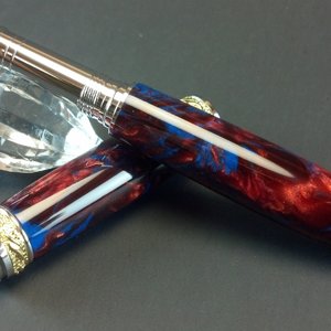 Majestic red cobalt blue