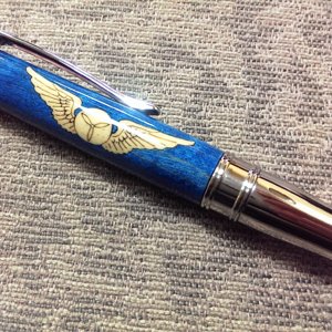Liberty with Aviator inlay in blue.