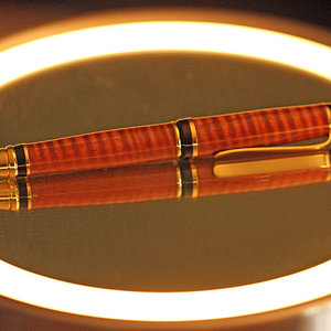 Curly Koa on Cigar pen