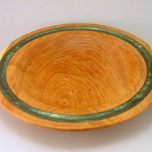 Cherry and Alumilite Platter