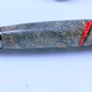 Refinished Buckeye Burl...with a bad cut!