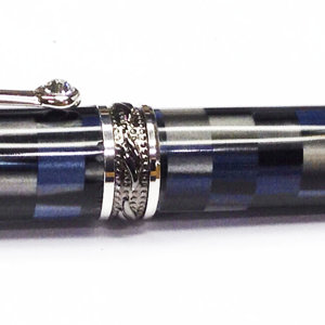 Blue Mosaic Majestic Fountain Pen