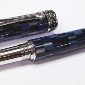Blue Mosaic Majestic Fountain Pen