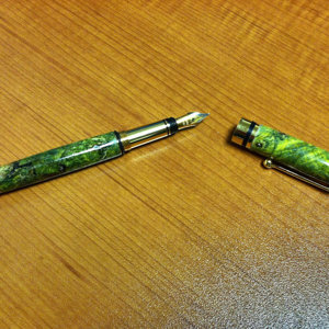 Stablized Double Dye Fountain Pen