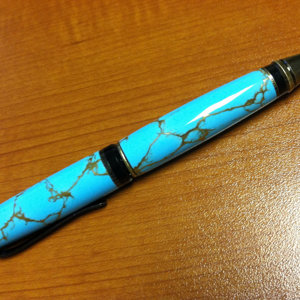 Trustone Turquoise Cigar Pen