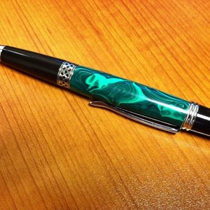 Trustone Malachite Mesa Pen
