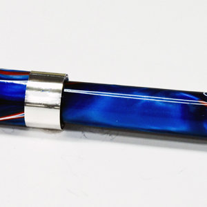 Patriotic Swirl Custom Fountain Pen