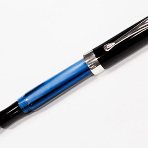 Custom Blue and Black Duo Fountain Pen