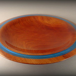 Cherry and Alumilite Bowl