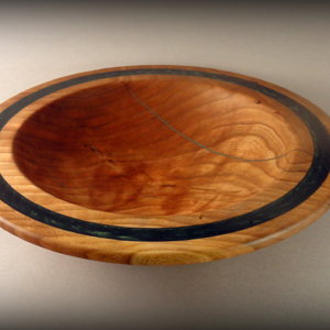 Cherry and Alumilite Bowl
