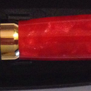 Classic Elite II Pen in Ruby Red acrylic