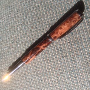 Old Growth Redwood Burl with Silver Inlay