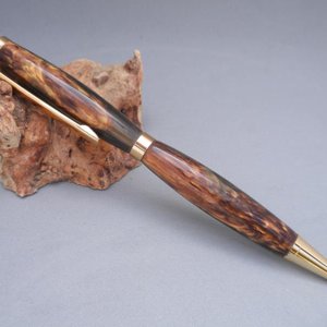 Gold slimline with home casting