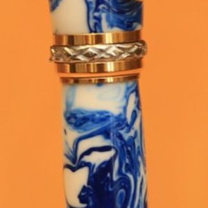 Ron's Blue Swirl Pen 1