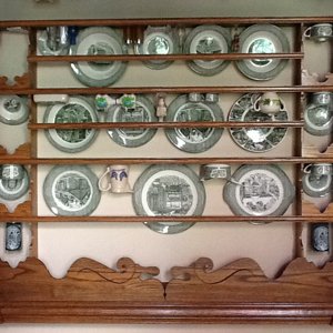 Solid Oak Delft Rack