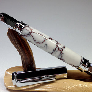Truestone and Chrome Fountain Pen